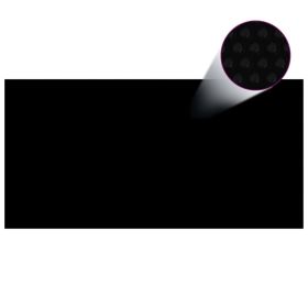 Pool Cover Black 157.5"x78.7" PE