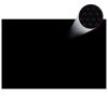 Pool Cover Black 118.1"x78.7" PE