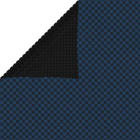Floating PE Solar Pool Film 192.1"x96.1" Black and Blue