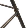Outdoor Garden Iron Art Swing Frame Bronze
