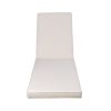 Outdoor Lounge Chair Cushion Replacement Patio Funiture Seat Cushion Chaise Lounge Cushion(Beige)