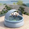 141.73in*29.92in outdoor inflatable swimming pool