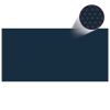 Floating PE Solar Pool Film 192.1"x96.1" Black and Blue