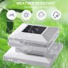 8 Pack Solar Post Cap Lights