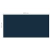 Floating PE Solar Pool Film 192.1"x96.1" Black and Blue
