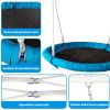 Metal Swing Stand With Saucer Outdoor Playground Metal Swing Set For Kids Outdoor Play Equipment