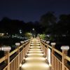 8 Pack Solar Post Cap Lights