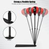 Kids Punching Bag with Adjustable Stand and Boxing Gloves
