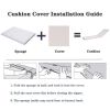 Outdoor Lounge Chair Cushion Replacement Patio Funiture Seat Cushion Chaise Lounge Cushion(Beige)
