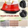 12V Electric Kids Ride On Bumper Car with Flashing Lights for Toddlers
