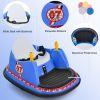 12V Electric Kids Ride On Bumper Car with Flashing Lights for Toddlers