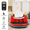 12V Electric Kids Ride On Bumper Car with Flashing Lights for Toddlers