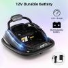 12V Kids Bumper Car Ride on Toy with Remote Control and 360 Degree Spin Rotation