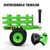 12V Ride on Tractor with 3-Gear-Shift Ground Loader for Kids 3+ Years Old