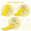 3-in-1 Wooden Climbing Triangle Set Triangle Climber with Ramp