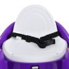 12V Electric Kids Ride On Bumper Car with Flashing Lights for Toddlers