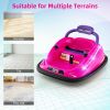 12V Kids Bumper Car Ride on Toy with Remote Control and 360 Degree Spin Rotation