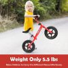 Kids No Pedal Balance Bike Adjustable Ages 30 Months to 5 Years