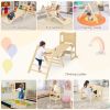 7-in-1 Toddler Climbing Toy Connected Table and Chair Set for Boys and Girls Aged 3-14 Years Old