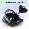 12V Kids Bumper Car Ride on Toy with Remote Control and 360 Degree Spin Rotation